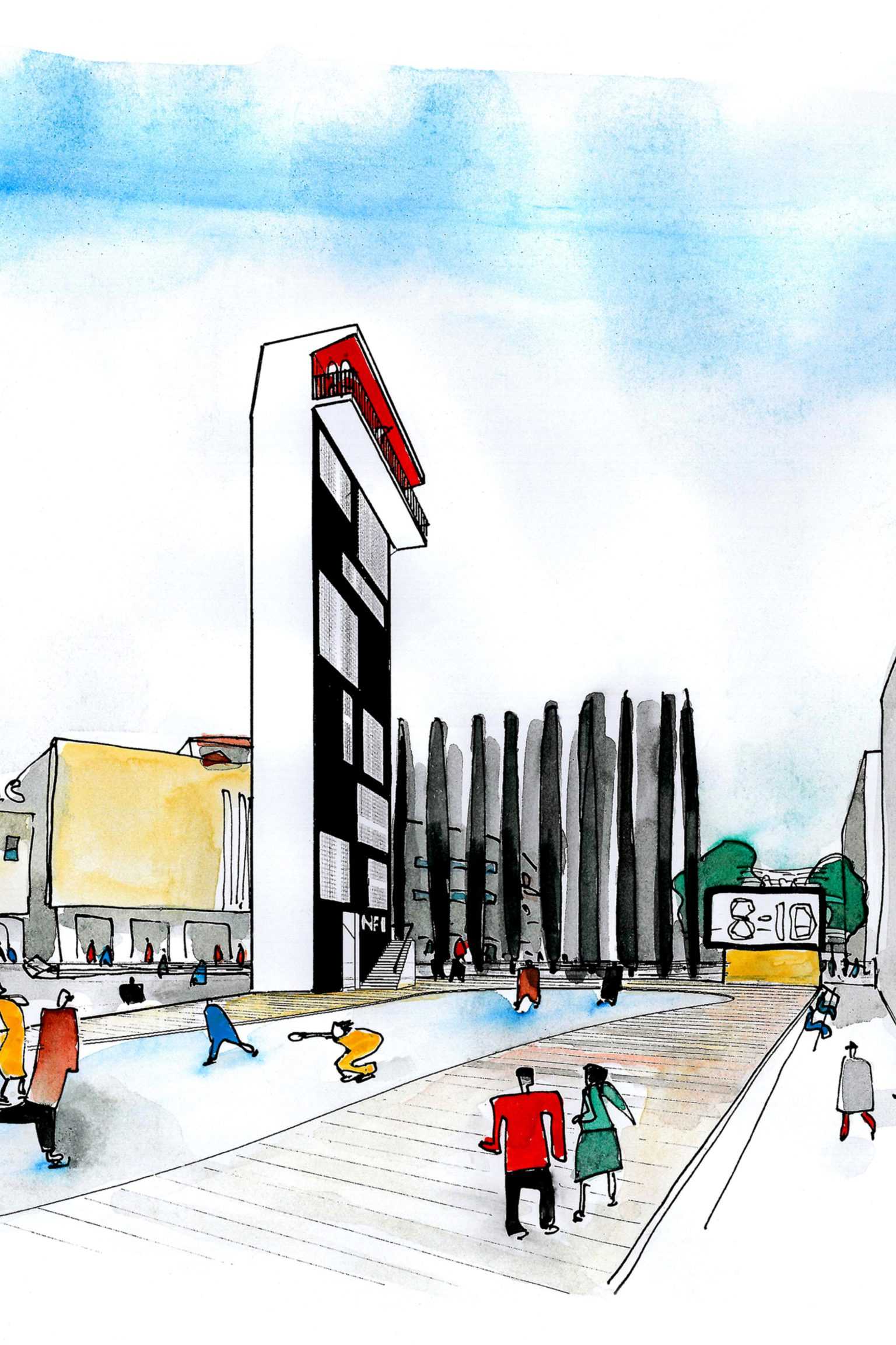 red bar in the sky_korca_sketch ice rink